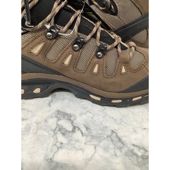 Salomon Men's 7 Fossil Rain Quest 4D 2 Gtx Goretex Hiking Boots Outdoor LF1 - Picture 10 of 15